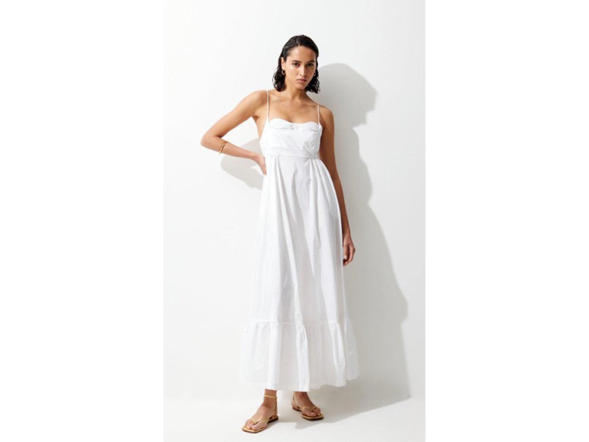 Light cotton summer dress top